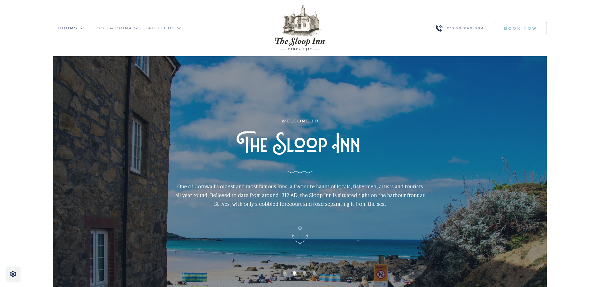 Screenshot 2026 07 01 at 14 55 21 The Sloop Inn St Ives Rooms Food Drink Since 1312