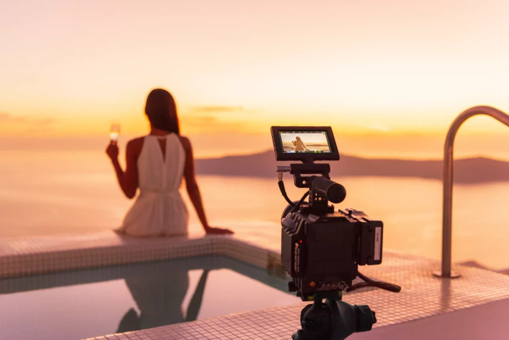 influencer in hotel - arise hotel marketing